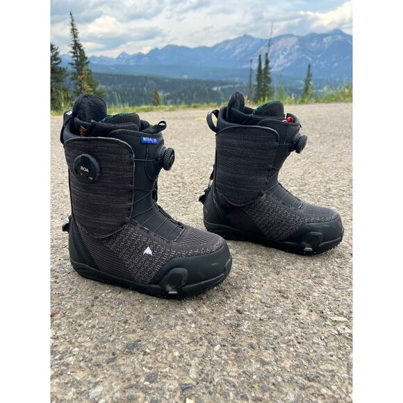Burton Women's Ritual double BOA® Snowboard Boots step on size 9 winter EUC - Picture 1 of 8